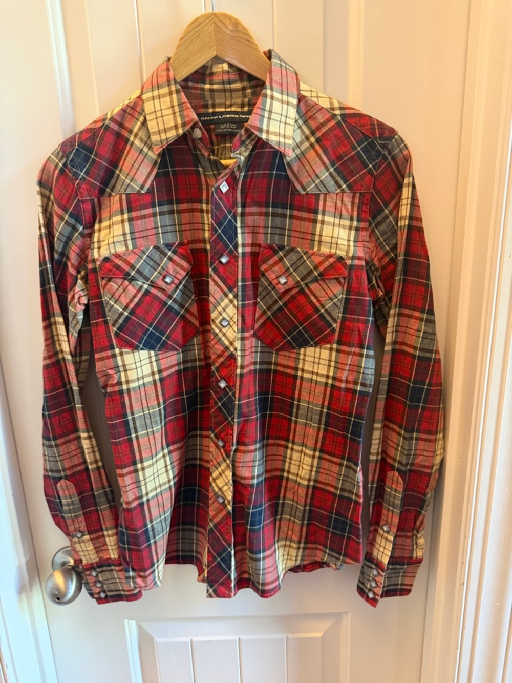 Ralph Lauren sport plaid shirt